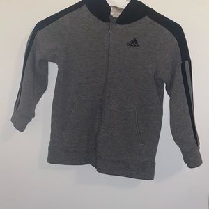 Adidas boy zip up